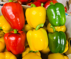 Mixed peppers - pack of 3