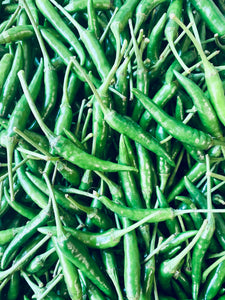Chillies green - 180g