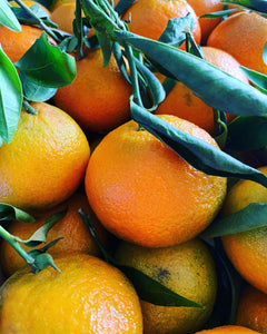 Leafy Clementines