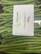 Top and tailed green beans - pack